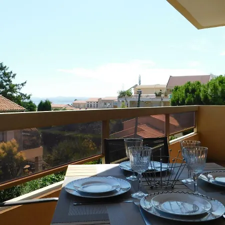 T2, Le Naxos, Dans De Standing Avec Vue Mer Apartment Saint-Laurent-du-Var